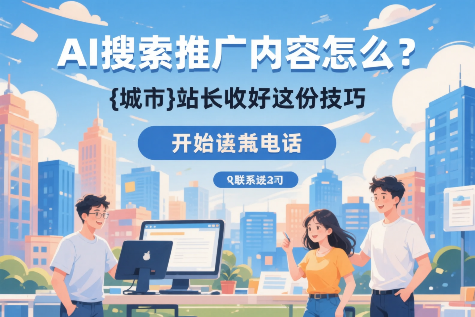 AI搜索推广内容怎么写？罗城站长收好这份技巧
